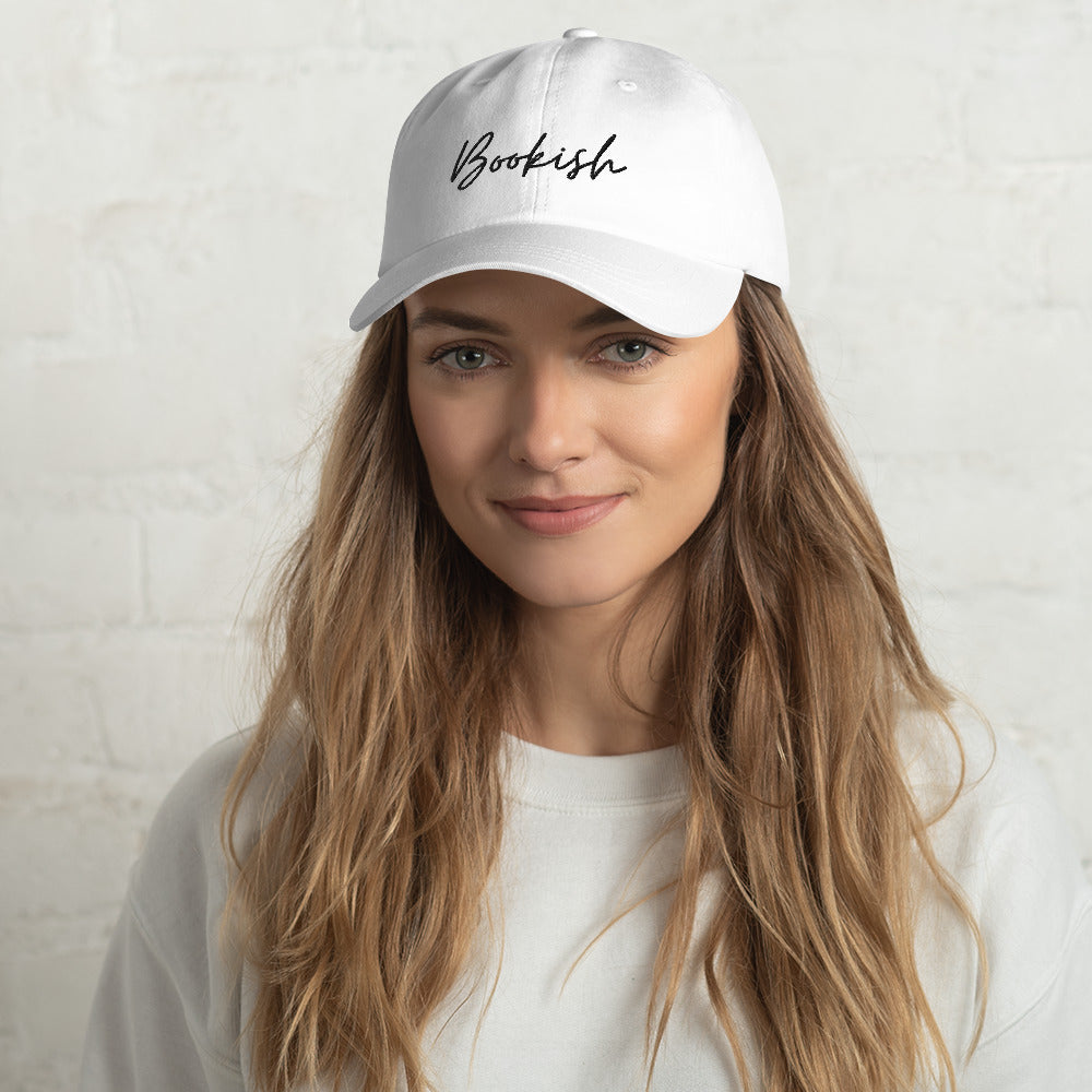 Bookish Embroidered Cap