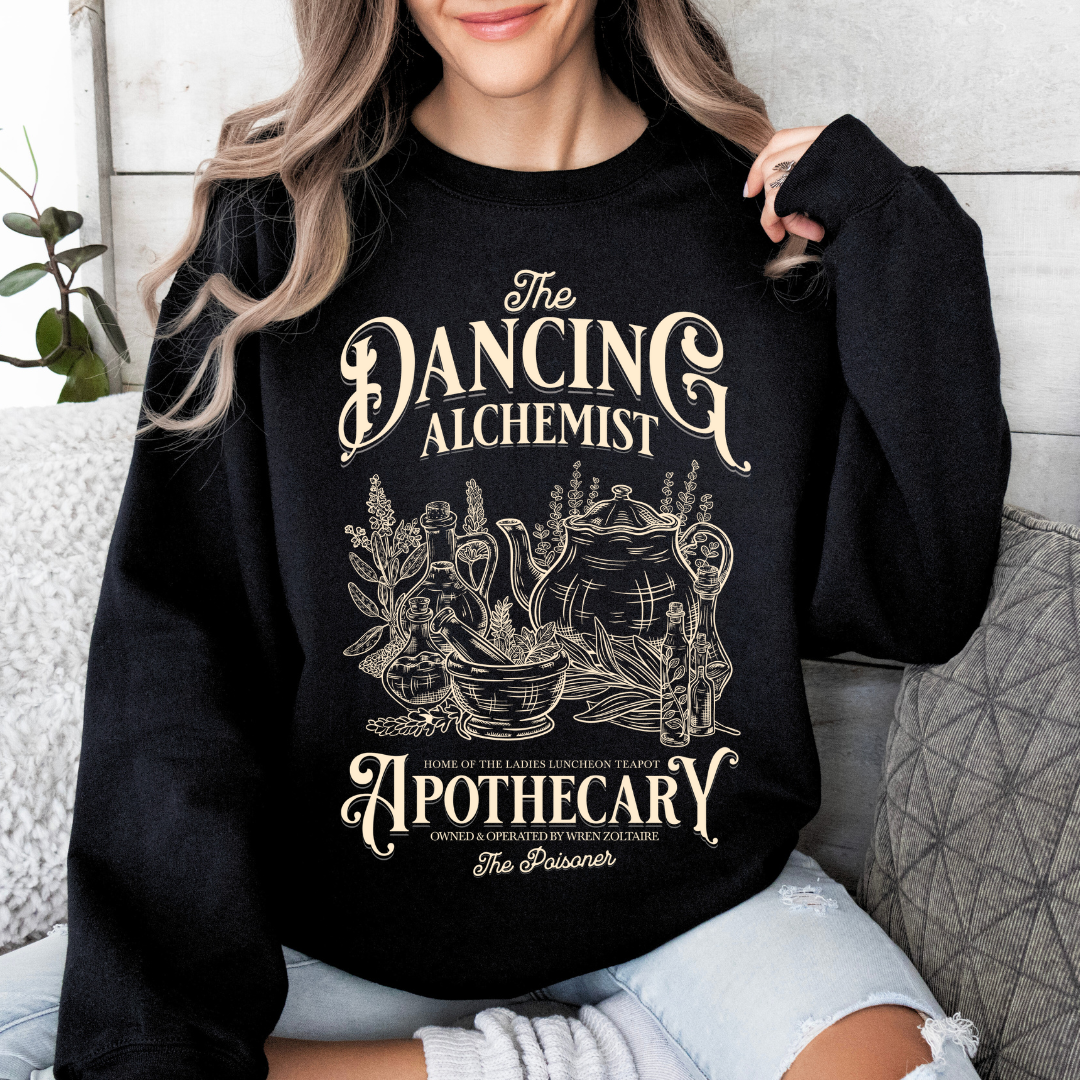 Dancing Alchemists Sweatshirt | Officially Licensed Helen Scheuerer