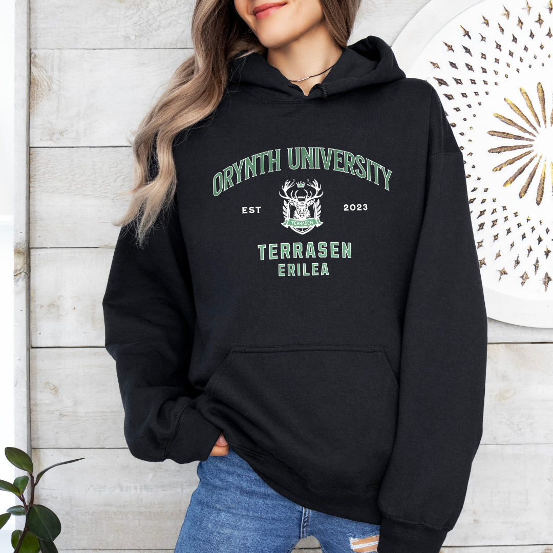 Orynth University Hoodie | Throne of Glass | Sarah J Maas | Officially Licensed