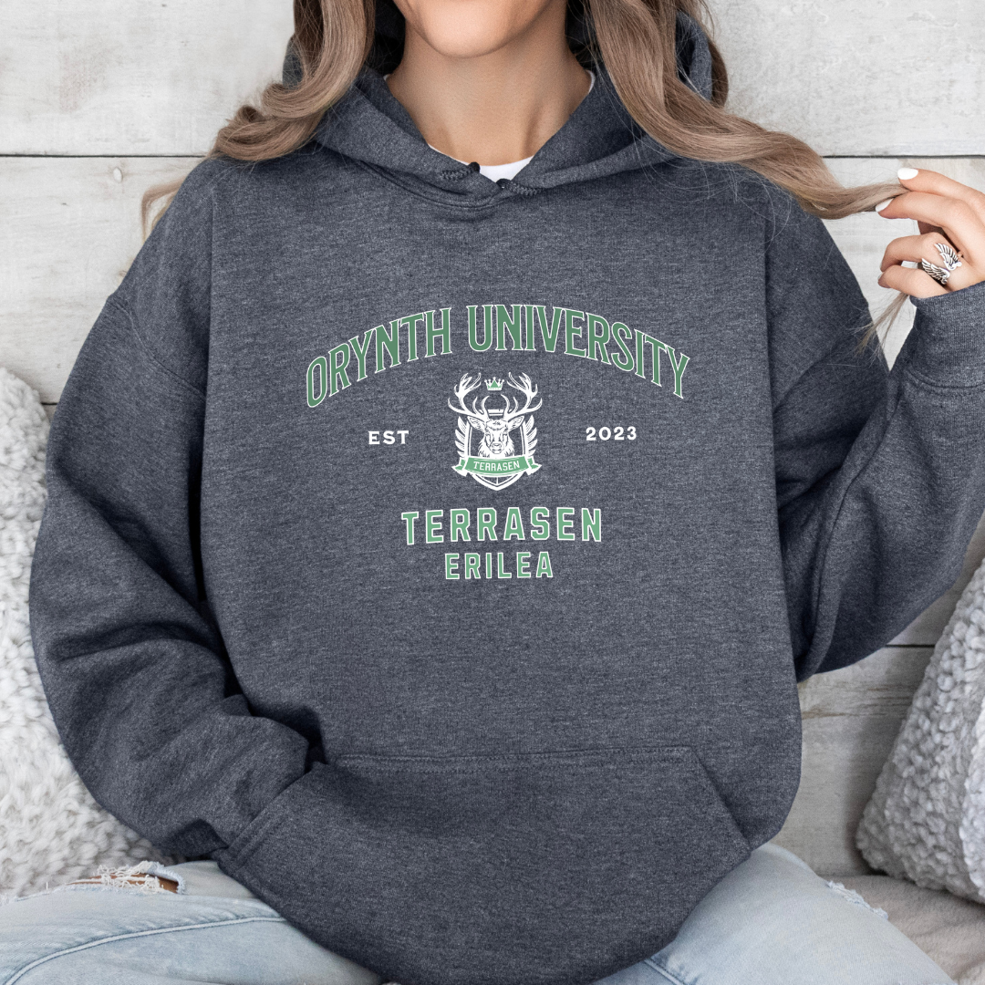 Orynth University Hoodie | Throne of Glass | Sarah J Maas | Officially Licensed