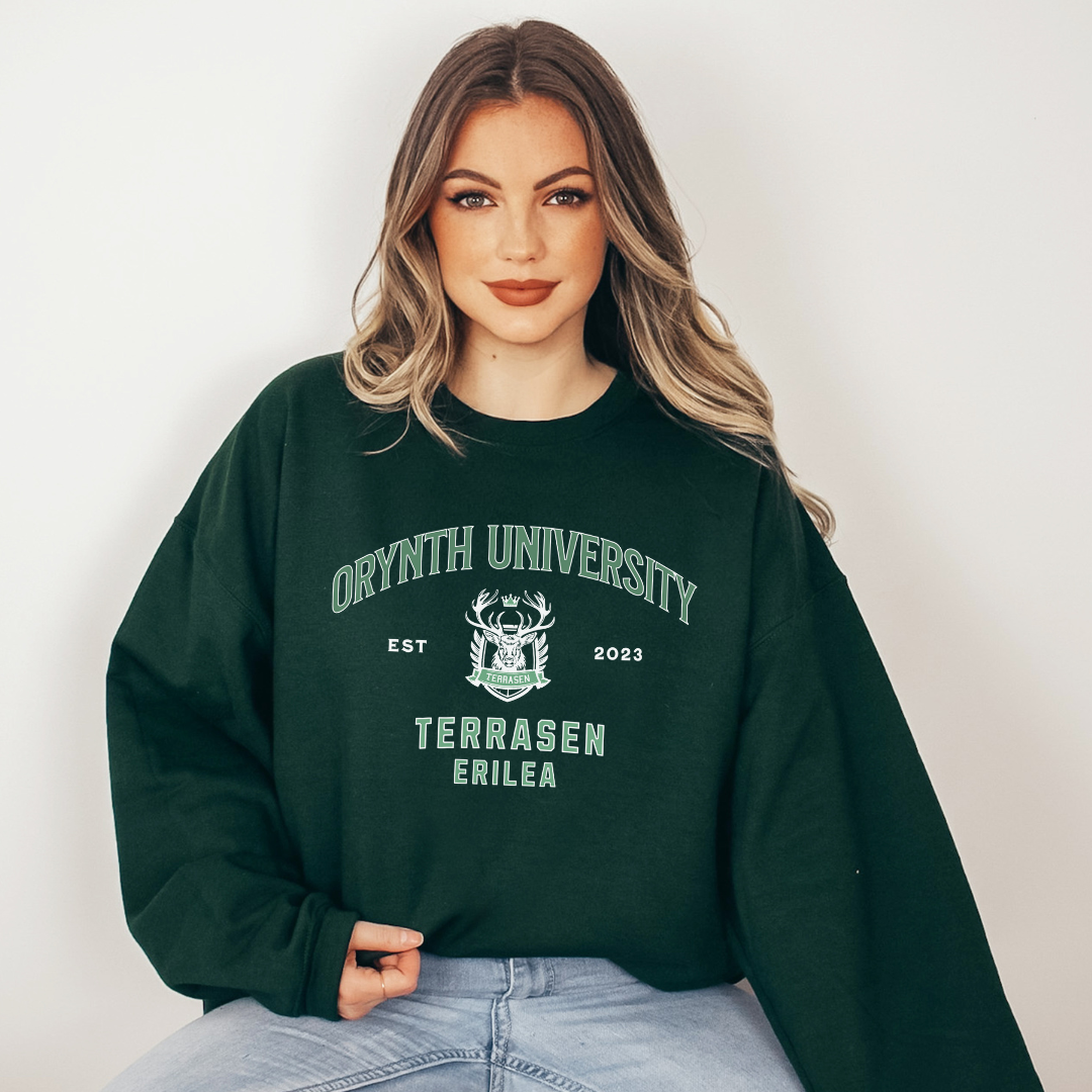 Orynth University Sweatshirt | Throne of Glass | Sarah J Maas | Officially Licensed