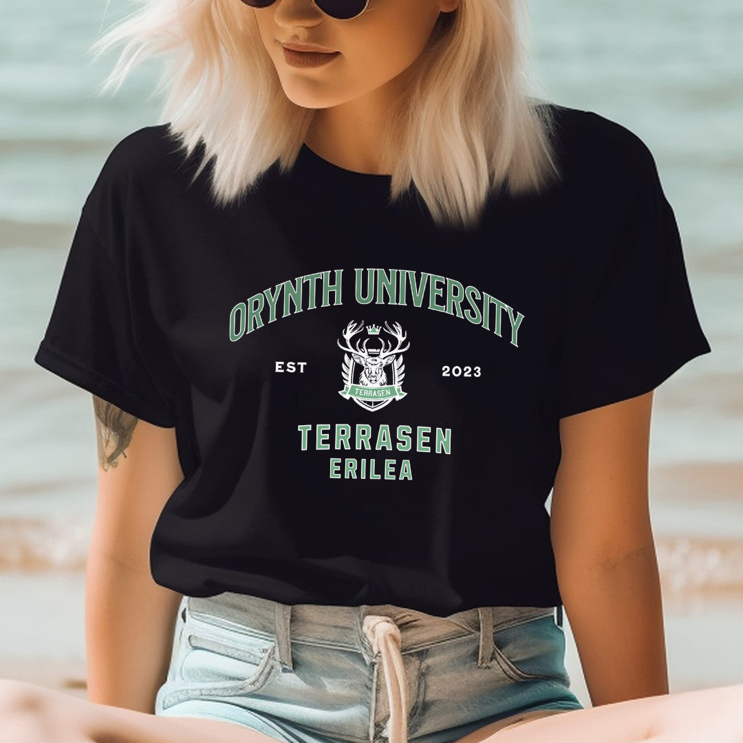 Orynth University T-Shirt | Throne of Glass | Sarah J Maas | Officially Licensed