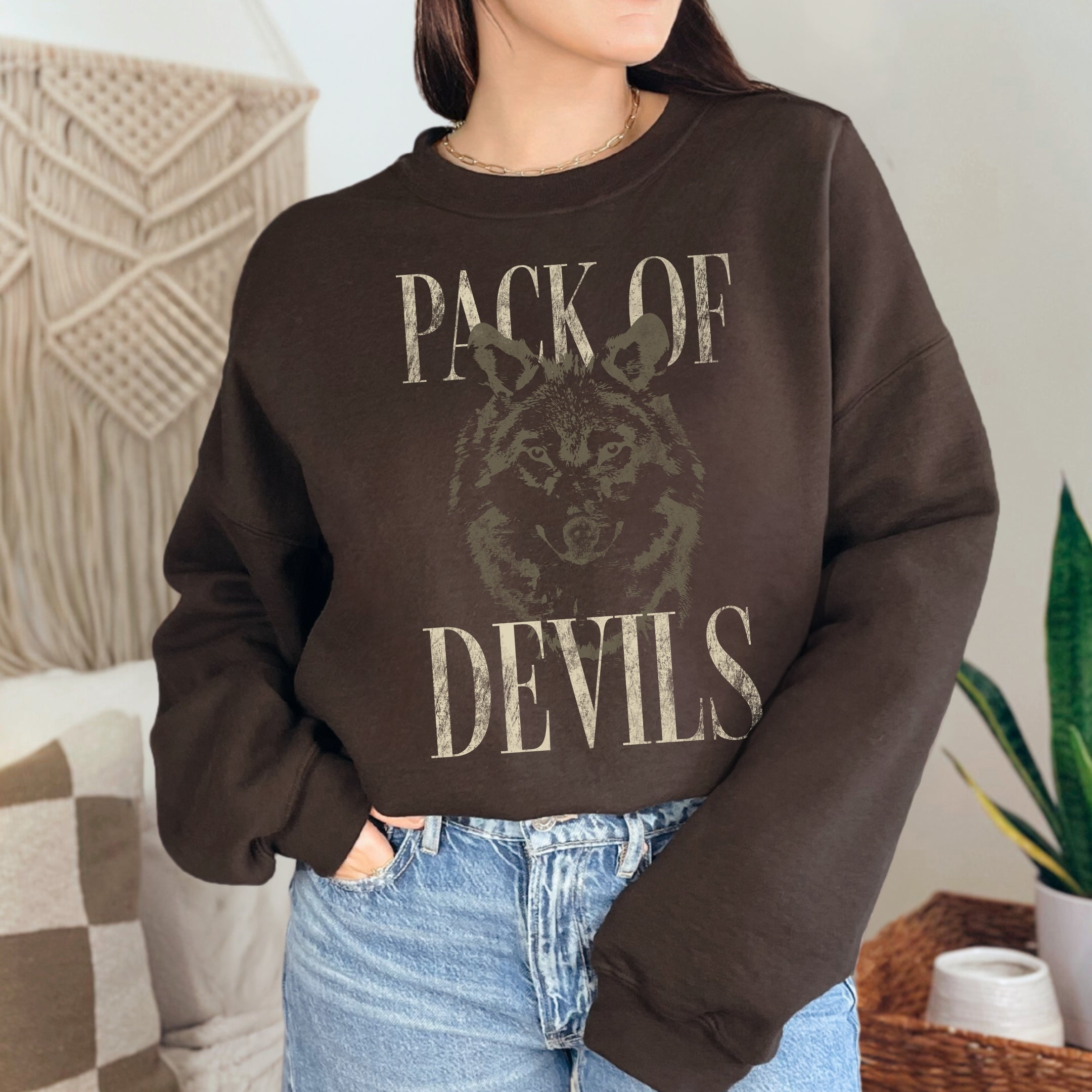 Pack Of Devils Sweatshirt | Crescent City | Sarah J Maas | Officially Licensed