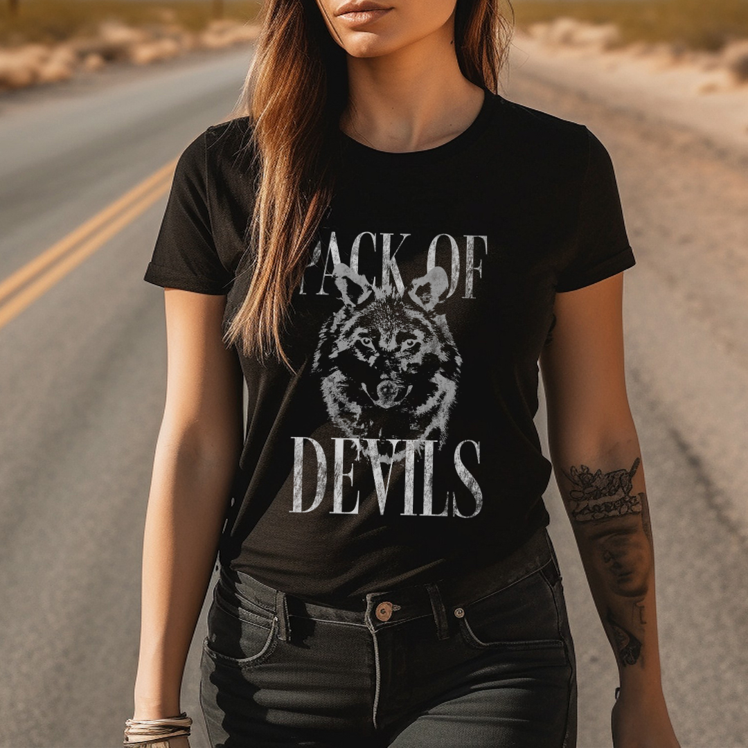 Pack Of Devils T-Shirt | Crescent City | Sarah J Maas | Officially Licensed