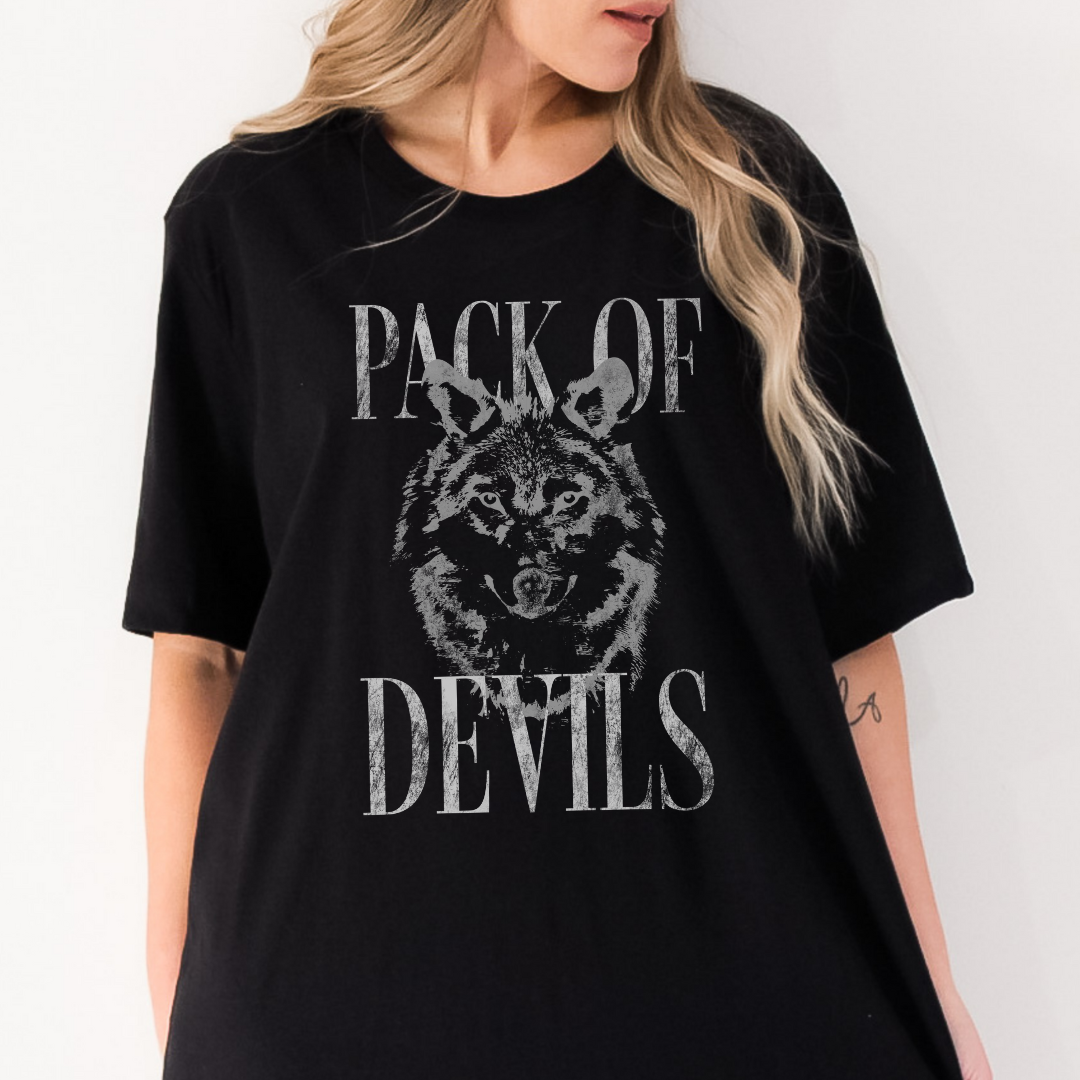 Pack Of Devils T-Shirt | Crescent City | Sarah J Maas | Officially Licensed