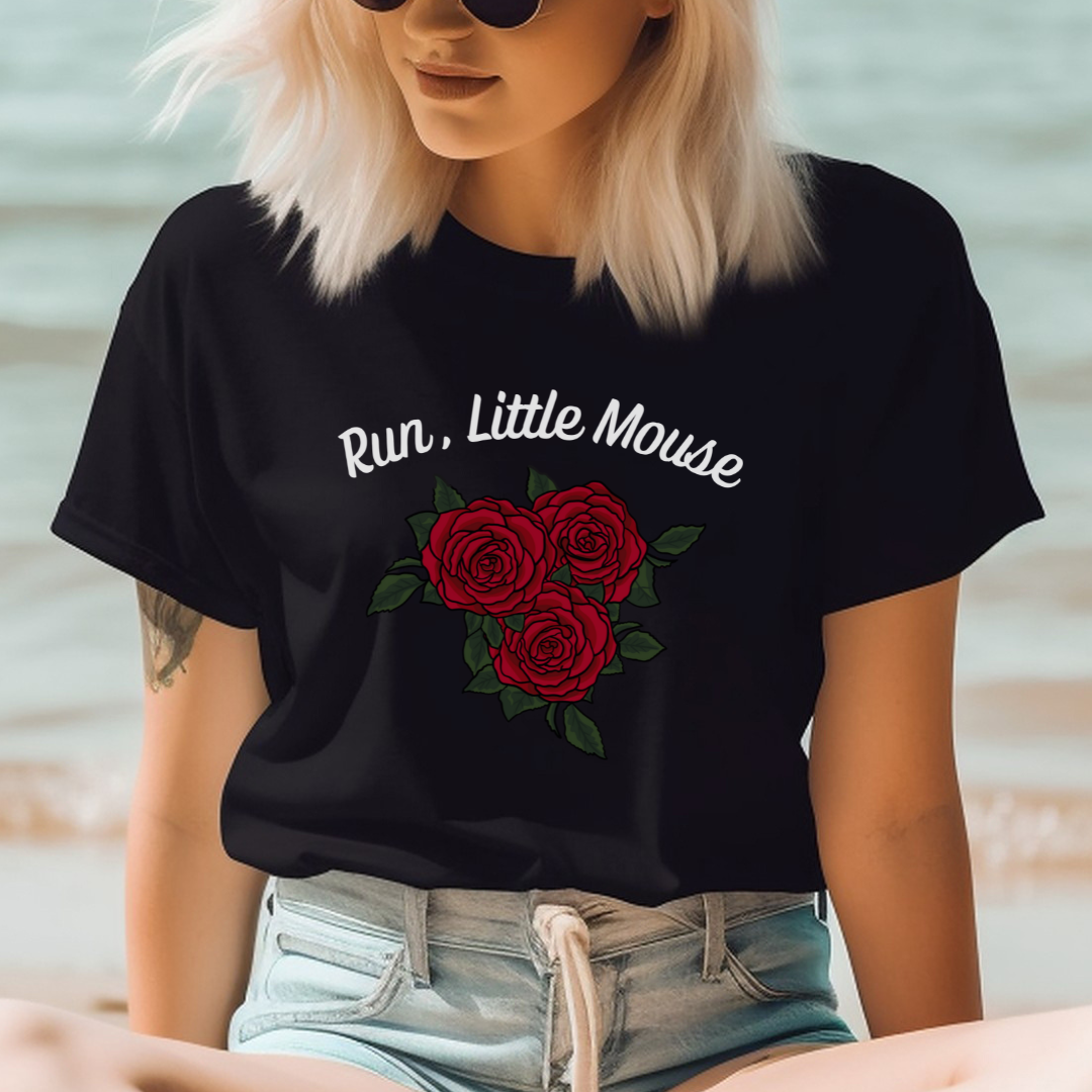 Run, Little Mouse T-Shirt | Cat & Mouse Duet | HD Carlton | Officially Licensed