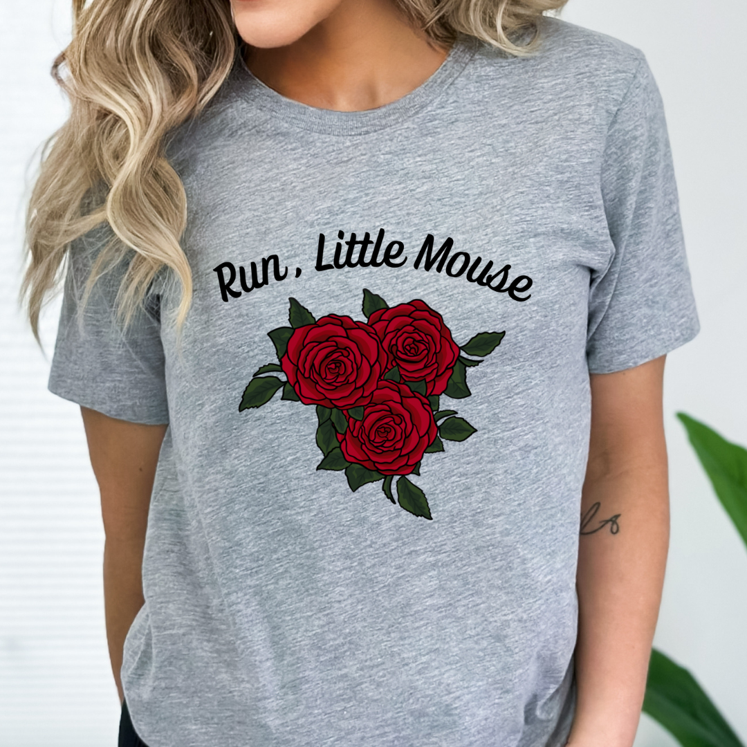 Run, Little Mouse T-Shirt | Cat & Mouse Duet | HD Carlton | Officially Licensed