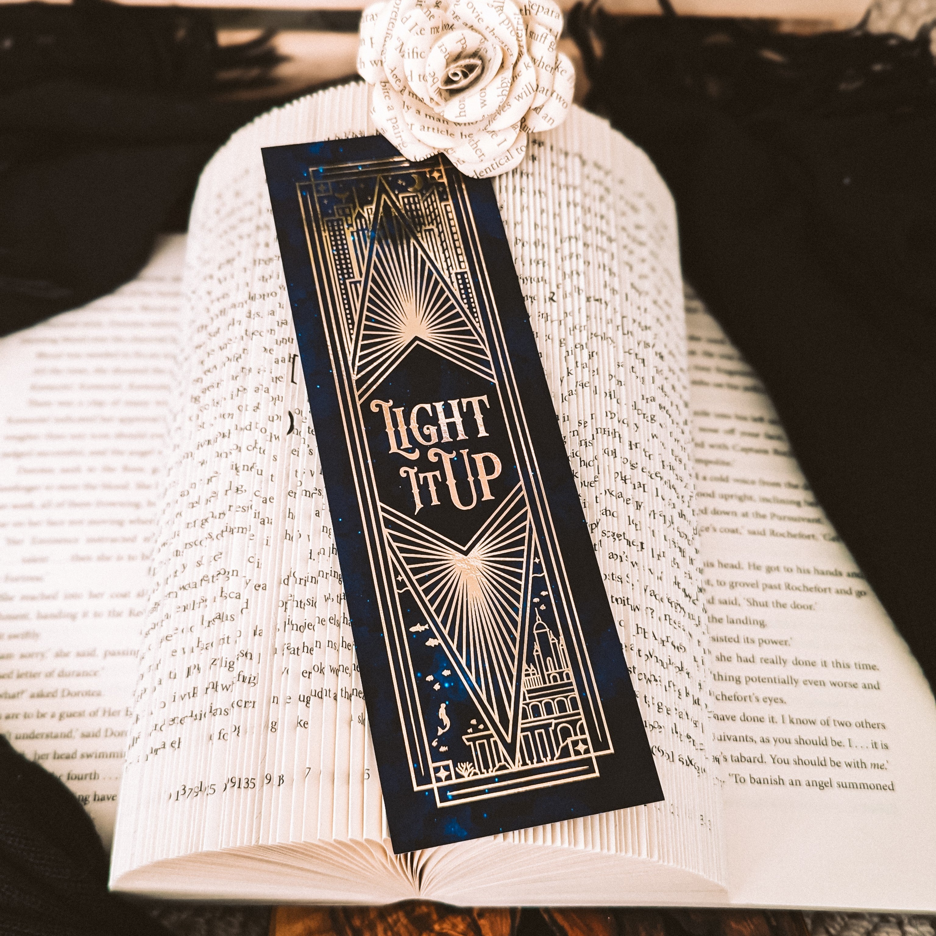 Crescent City Gold Foiled Bookmark Set | Crescent City | Sarah J Maas | Officially Licensed