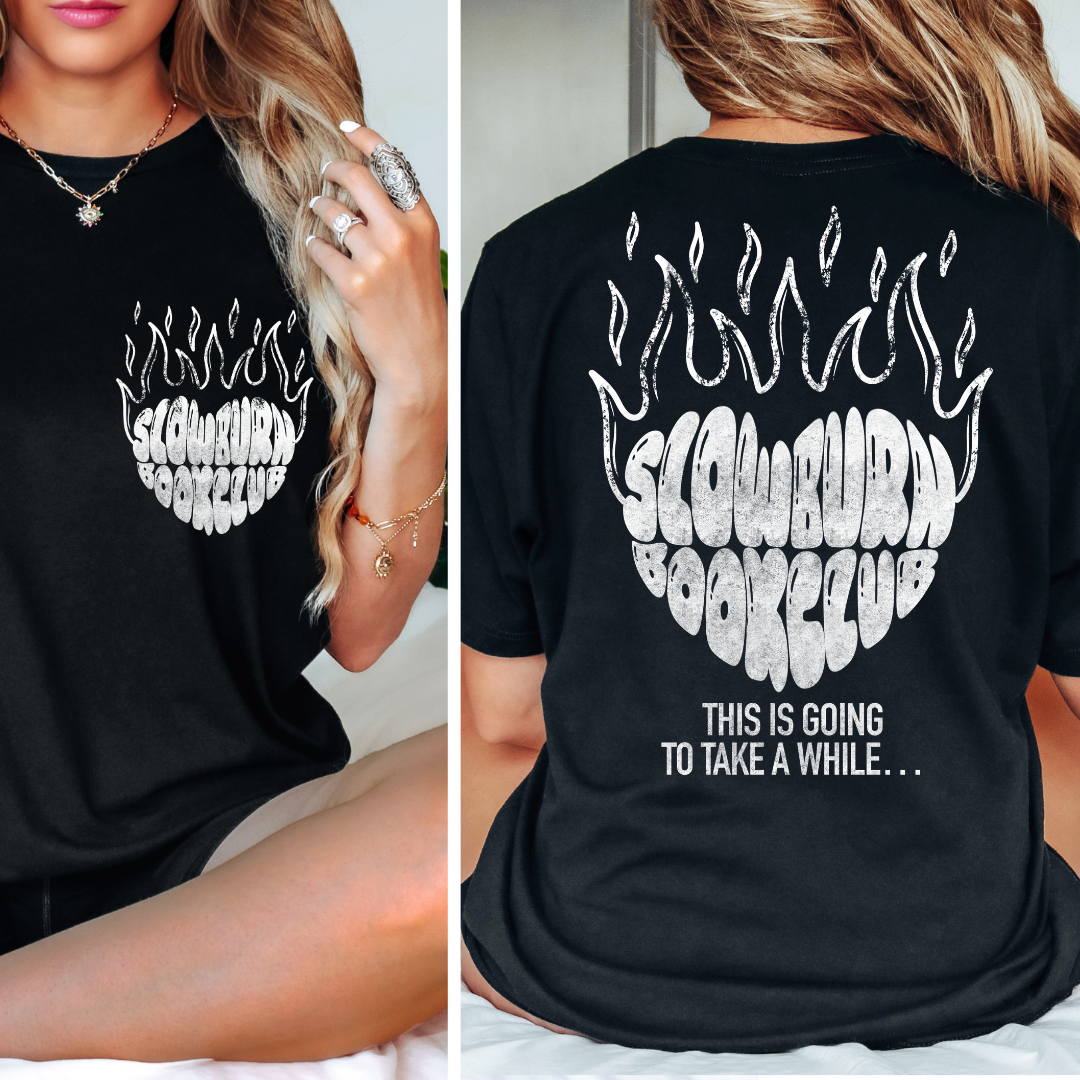 Slow Burn Book Club T-Shirt | Trope Collection