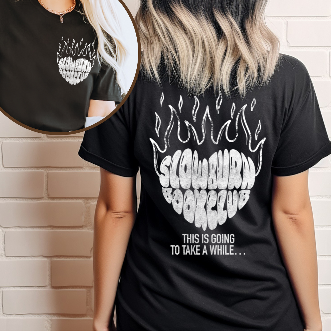 Slow Burn Book Club T-Shirt | Trope Collection