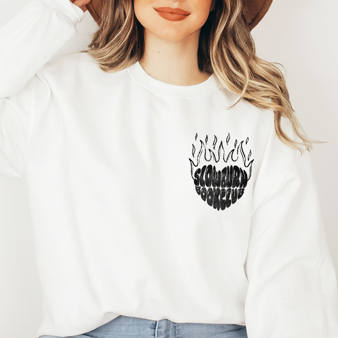 Slow Burn Book Club Sweatshirt | Trope Collection