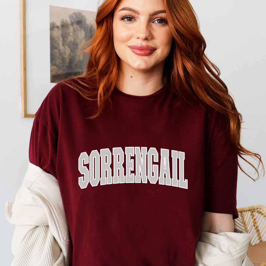 Sorrengail College Style T-Shirt | Fourth Wing | Rebecca Yarros | Officially Licensed