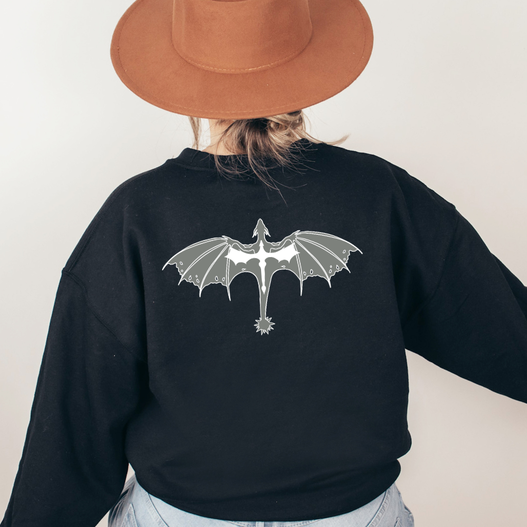 Sorrengail College Sweatshirt | Fourth Wing | Rebecca Yarros | Officially Licensed