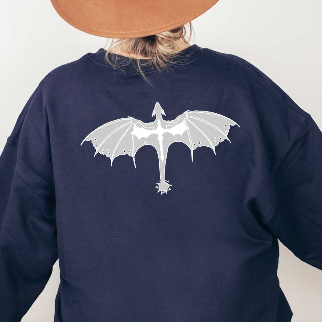 Sorrengail College Sweatshirt | Fourth Wing | Rebecca Yarros | Officially Licensed