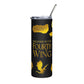 Fourth Wing Dragon Quote Stainless steel tumbler