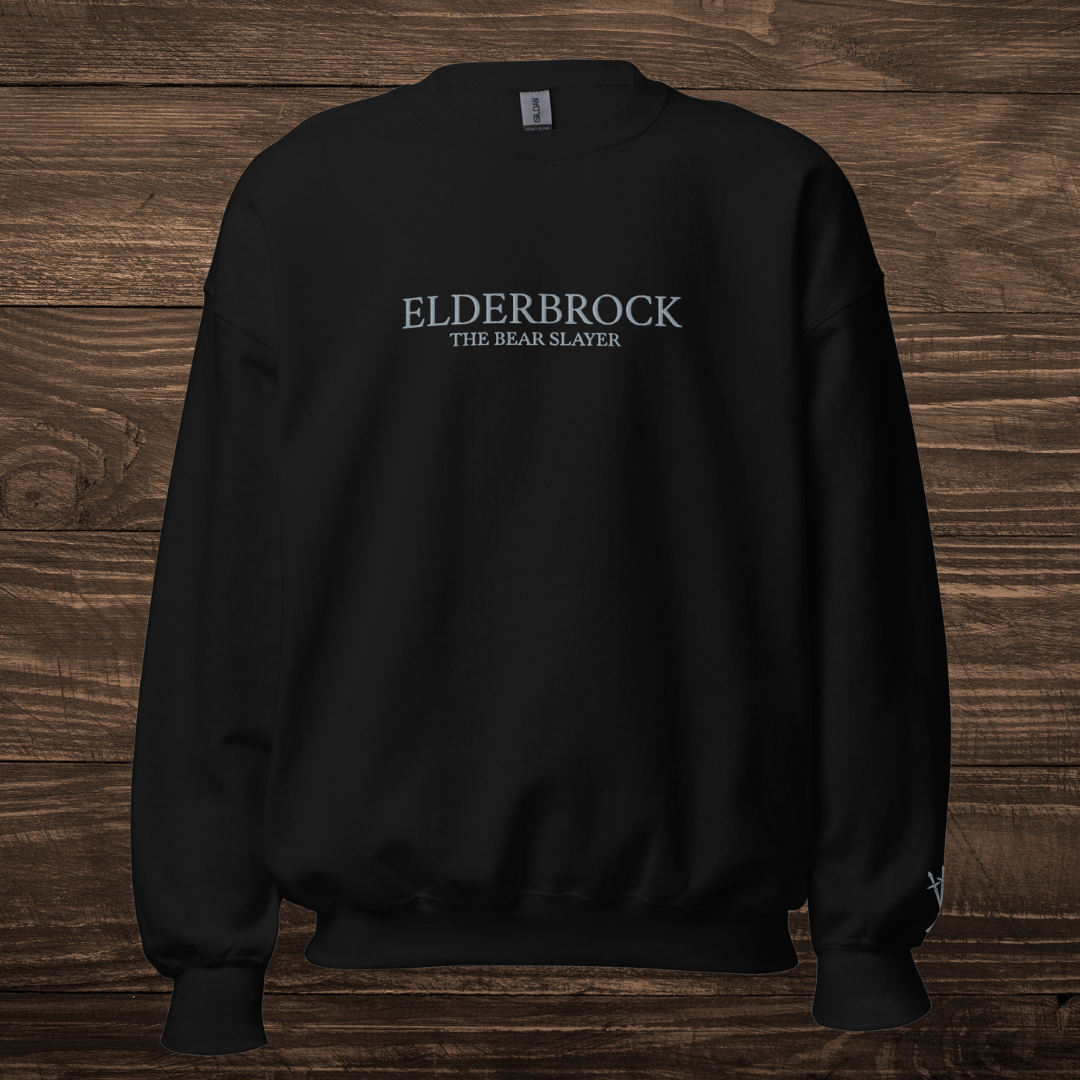 Torj Elderbrock Embroidered Sweatshirt | The Legends of Thezmarr | Helen Scheuerer | Officially Licensed