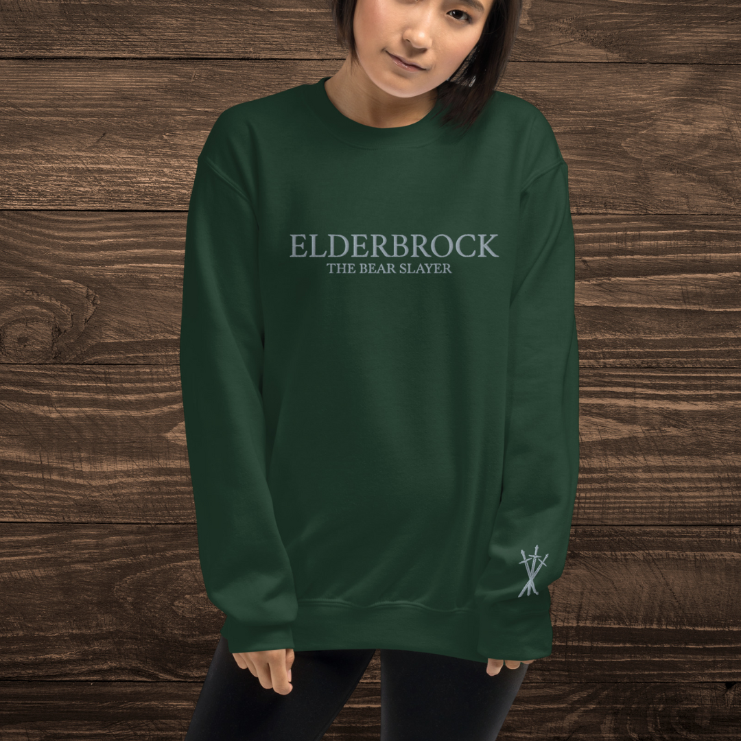 Torj Elderbrock Embroidered Sweatshirt | Officially Licensed Helen Scheuerer