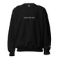 Violent Little Thing EMBROIDERED Sweatshirt Black