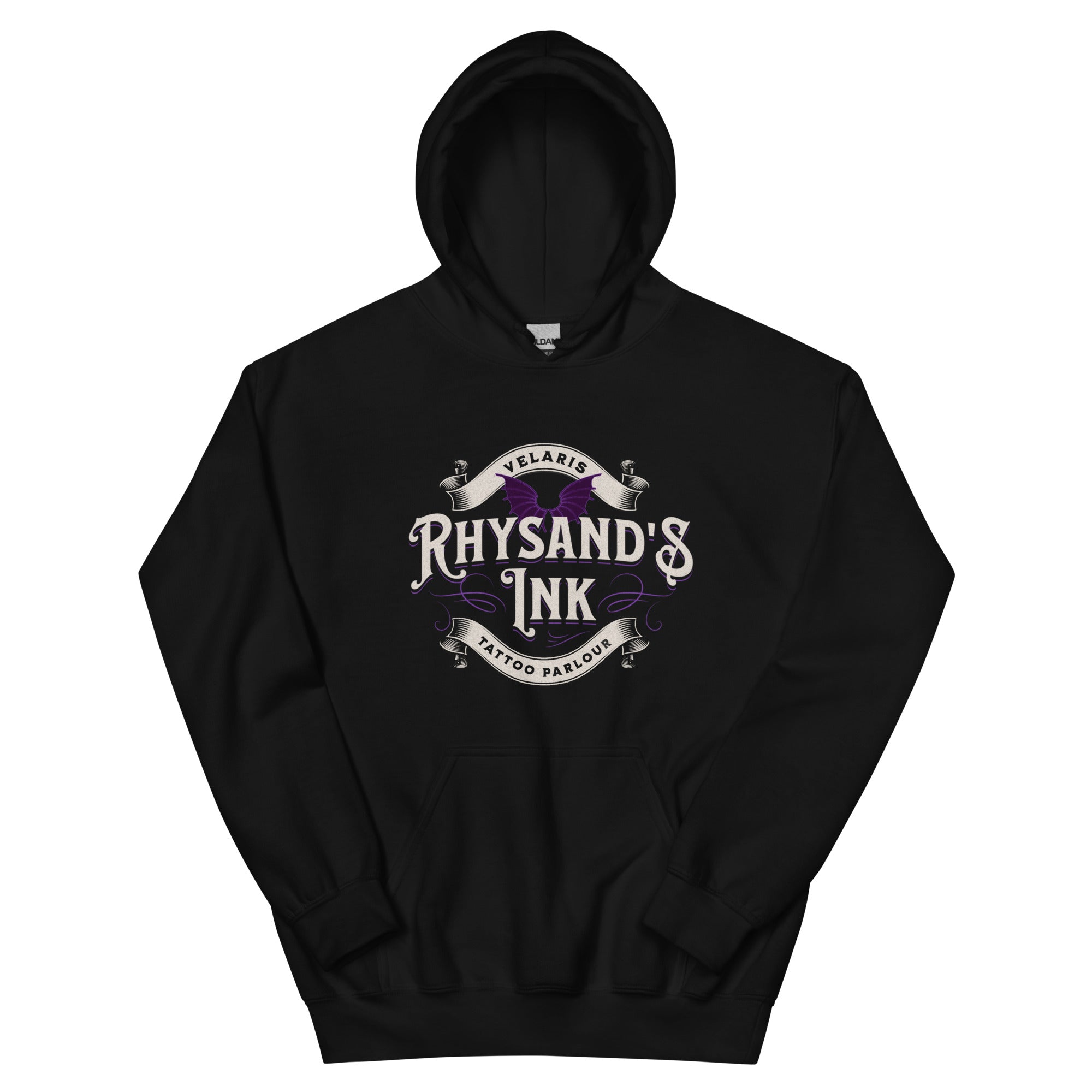 Rhysand's Tattoo Parlour Hoodie | ACOTAR | Sarah J Maas | Officially Licensed