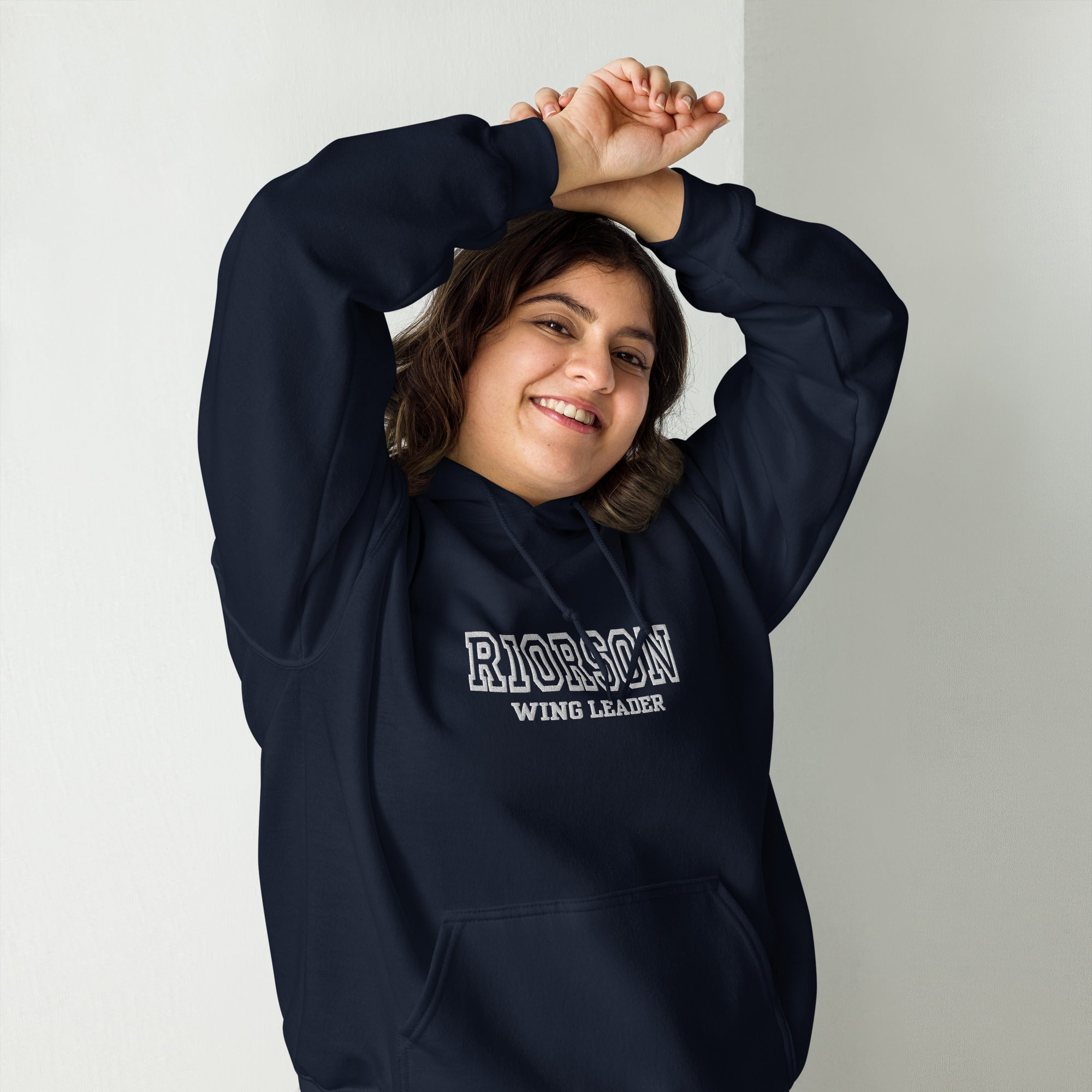 Riorson Wingleader EMBROIDERED Hoodie | Fourth Wing | Rebecca Yarros | Officially Licensed